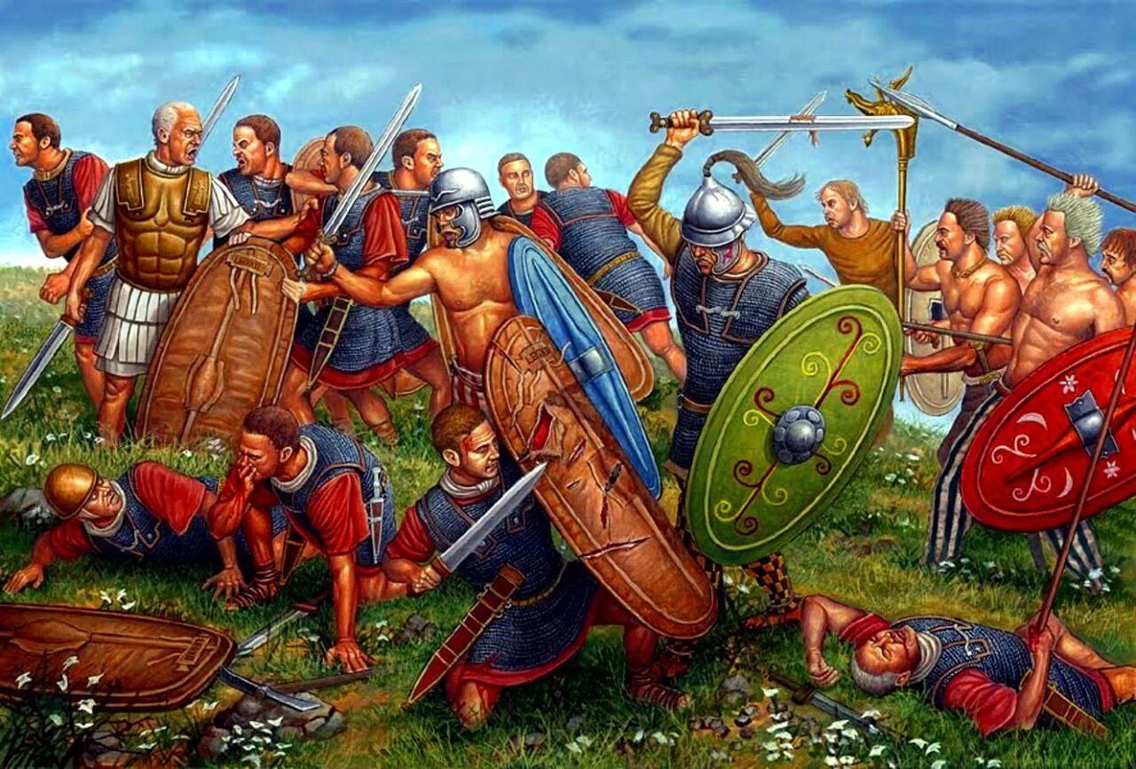 Защищенные племена. Галлы и кельты. Кельты Пикты и бритты. Галльские войны против Цезаря.