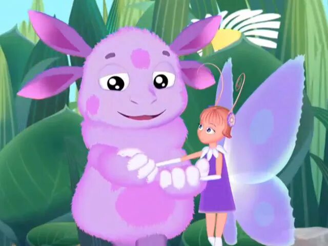 лунтик бабочки