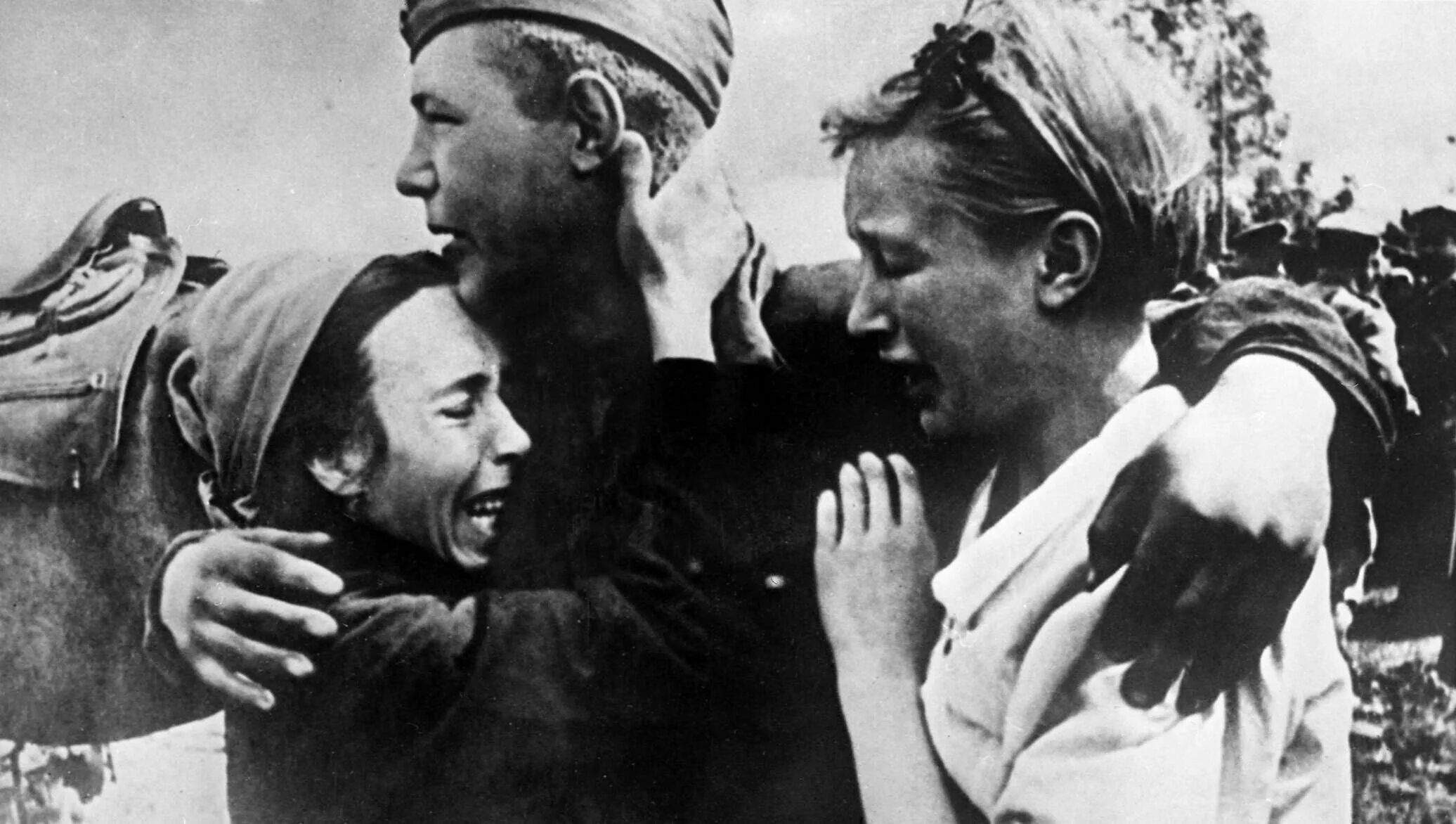 22 июня вторая мировая. Фотохроника Великой Отечественной войны 1941-1945. Проводы на фронт.