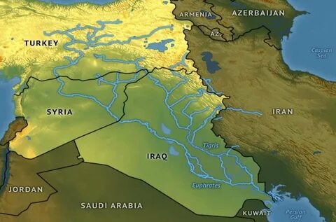 Евфрат и Тигр: описание, характеристики, значение рек, экономическая роль, значи