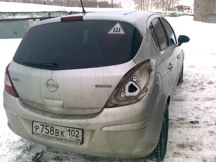 Задние лампы опель корса д