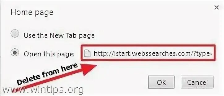 Как удалить istart