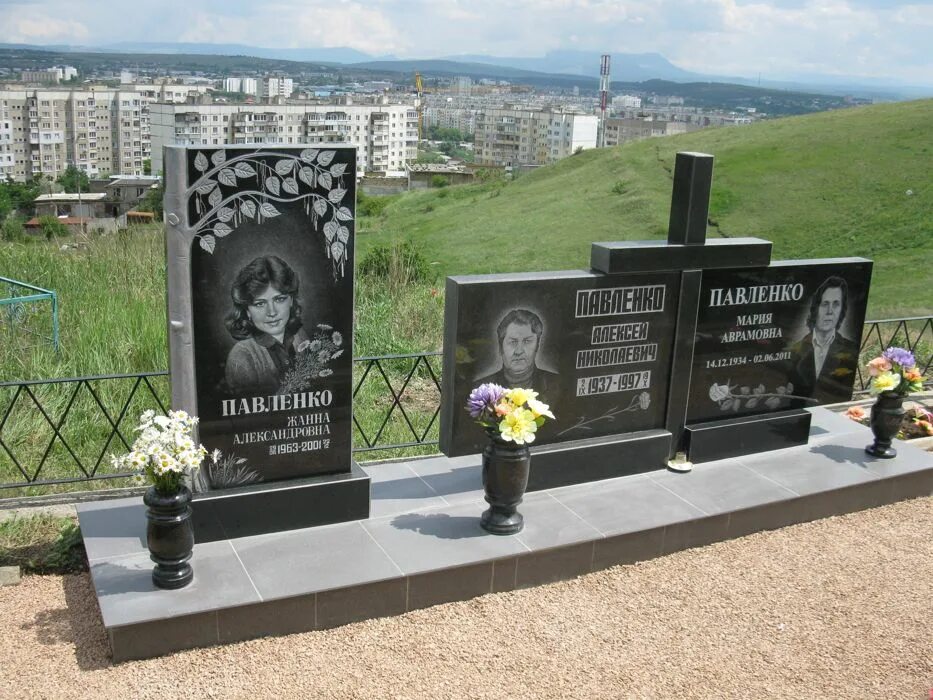 Памятник на могилу из гранита A034