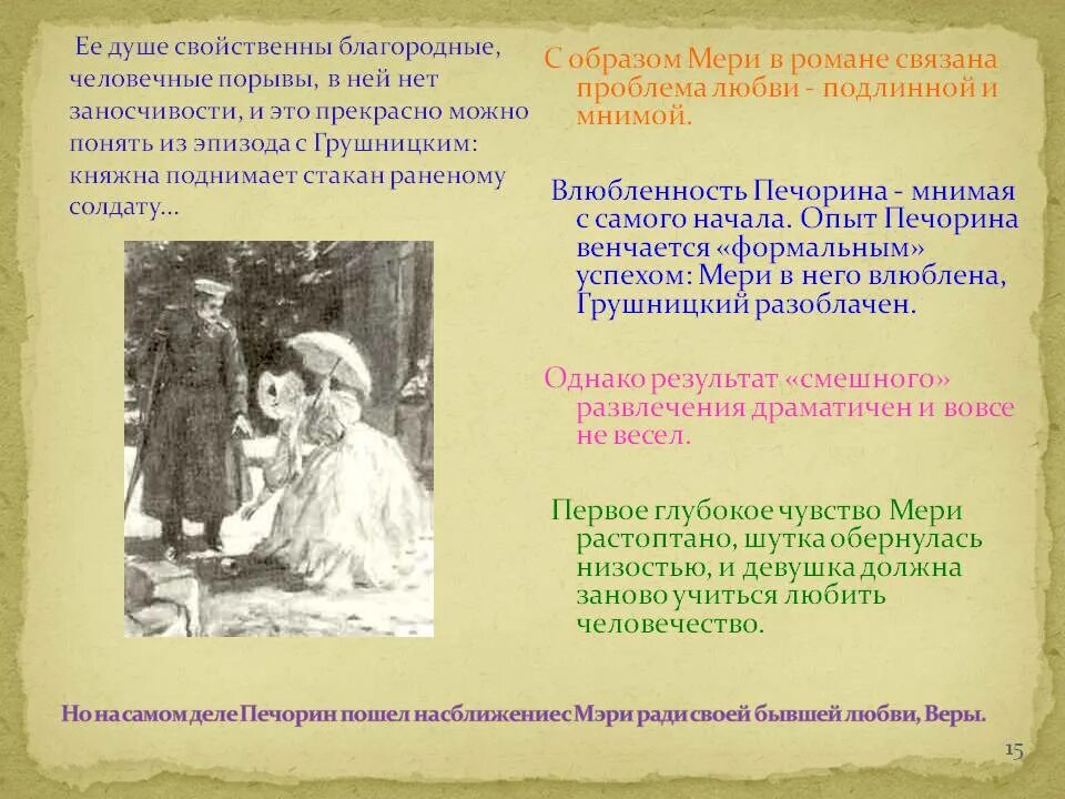Герой нашего времени княжна кратко. Образ княжны мери. образ княжны мери в романе герой нашего времени. образ мэри герой нашего времени. отношение печорина к княжне мери.