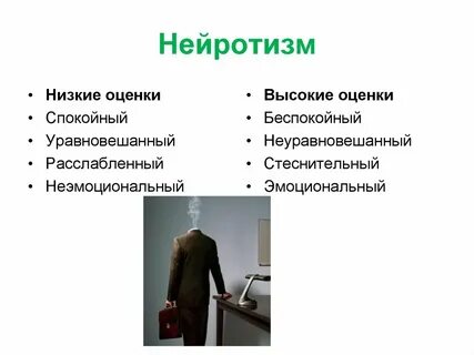 Нейротизм в психологии