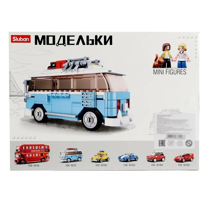 Модельки конструктор. Конструктор sluban модельки m38-b0707 фургон. m38 - b0707 sluban модельки. sluban модельки m38-b0. конструктор модельки «минивен».