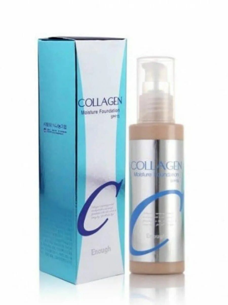 Collagen moisture отзывы. Тональный крем enough collagen moisture foundation spf 15. тональная основа enough collagen moisture foundation #13 100мл. корейский косметика collagen moisture found. enough collagen moisture foundation 21.
