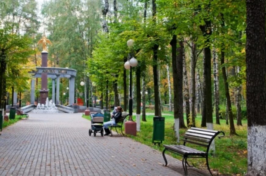 Фото парков подмосковья