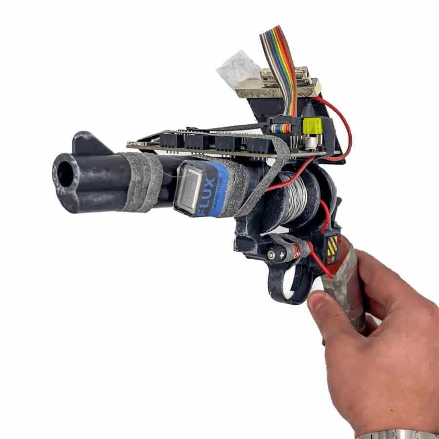 Tool gun rust. Tool gun.