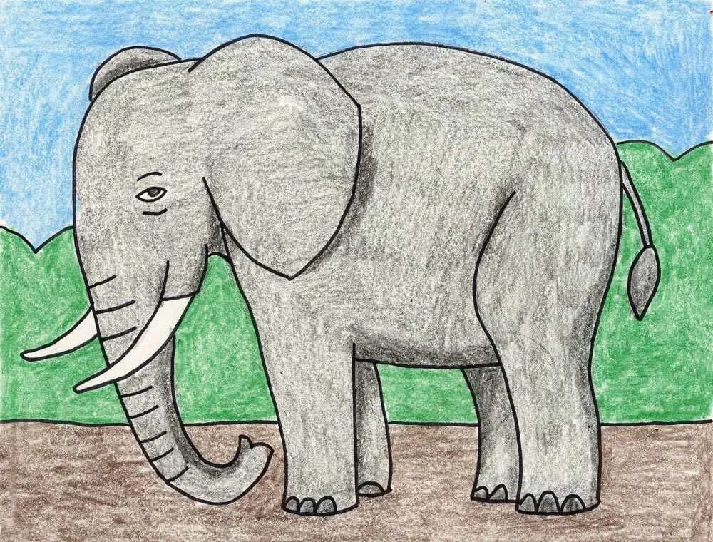 Слон нарисовать. Рисование слона. Нарисовать слона. Рисунок слона для срисовки. Слон рисунок для детей.