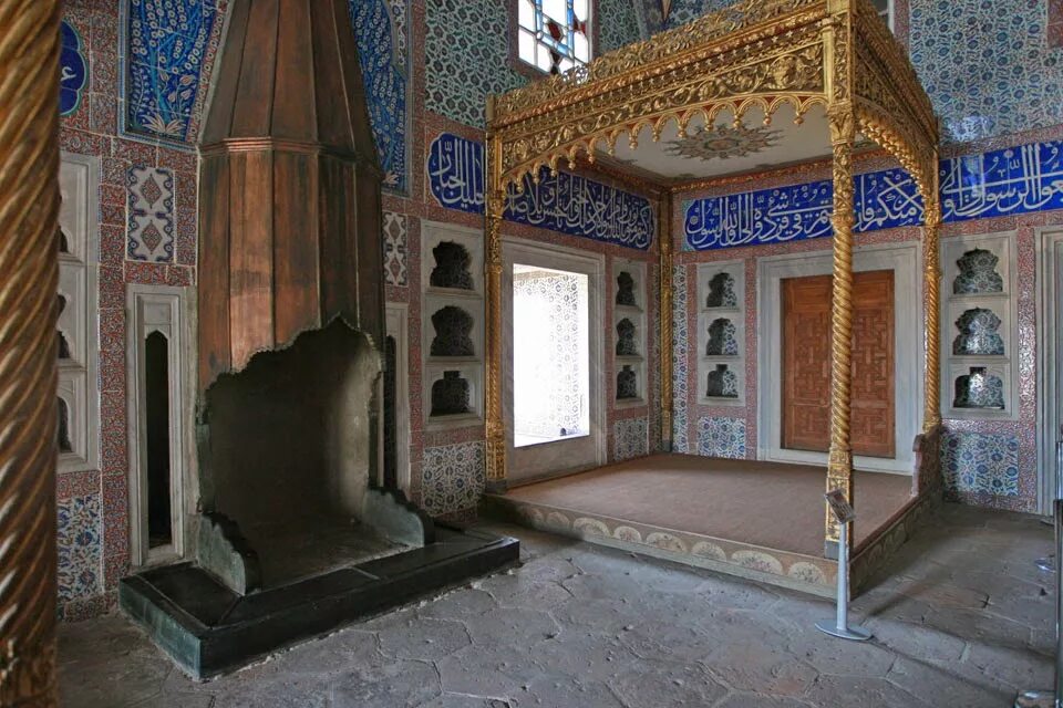 Где жили султаны. Дворец Топкапы покои Султана.