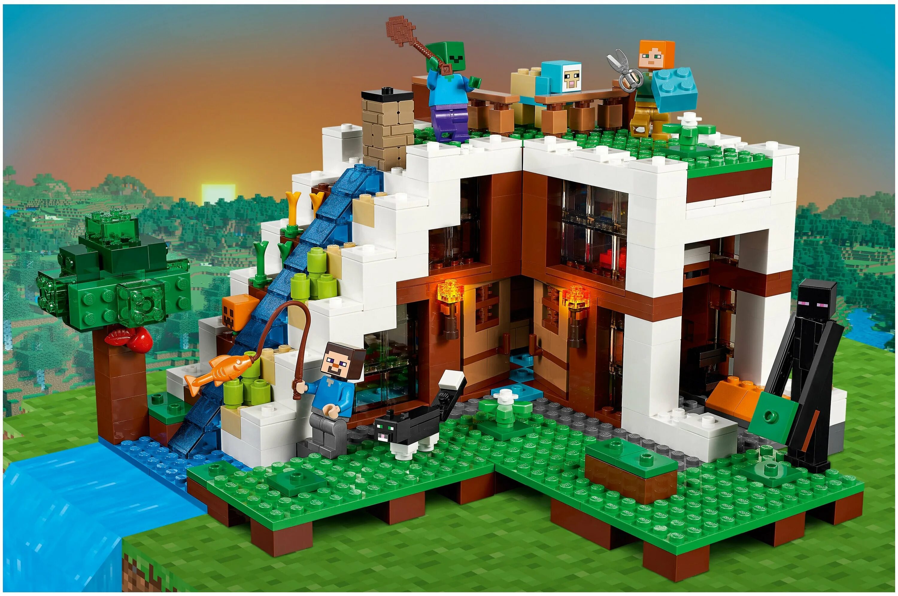 лего майнкрафт 10963. My world на русском. конструктор майнкрафт голем. My world на русском. конструктор 44088 майнкрафт 504 дет.