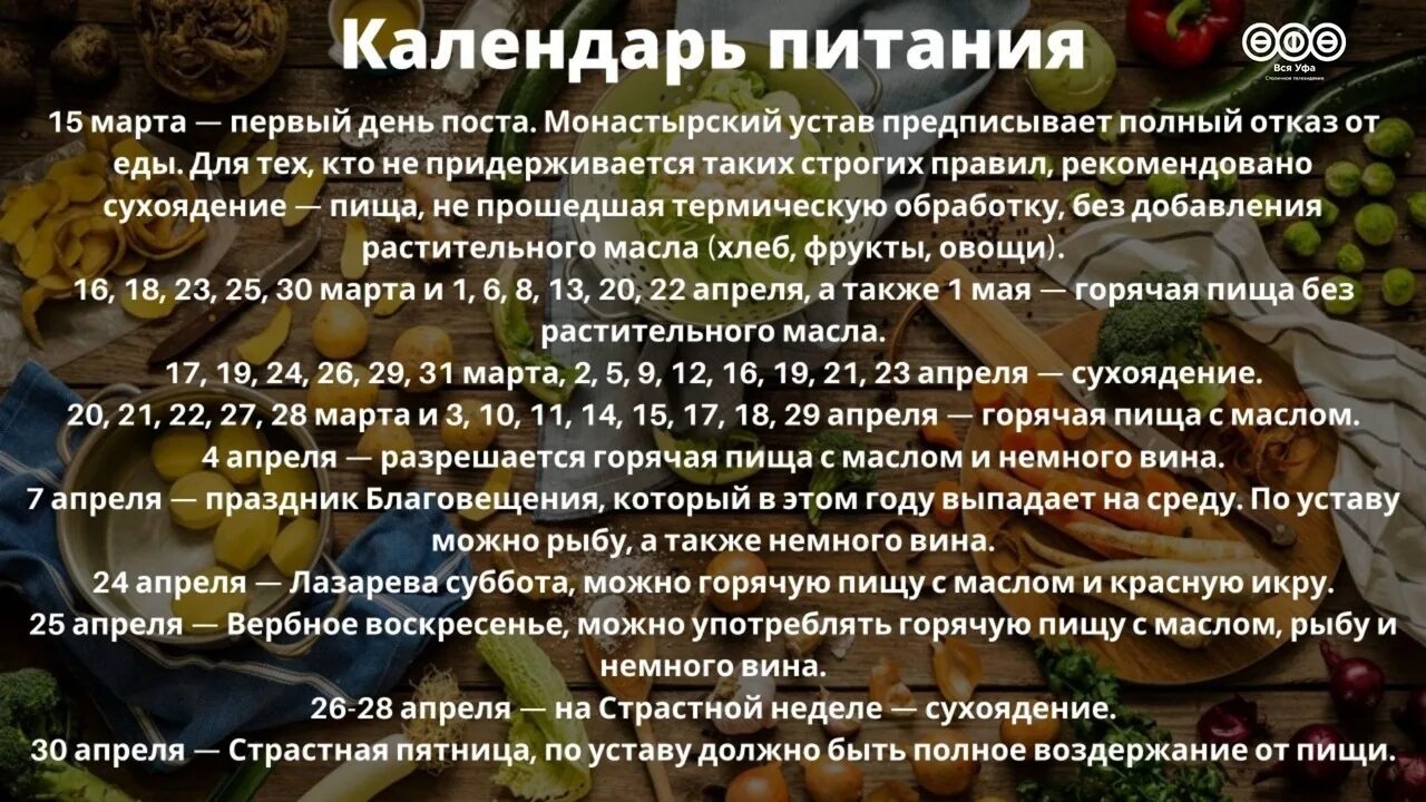 Начало и конец великого поста в 2024. Великопостный стол. Самый главный Великопостный рецепт:.