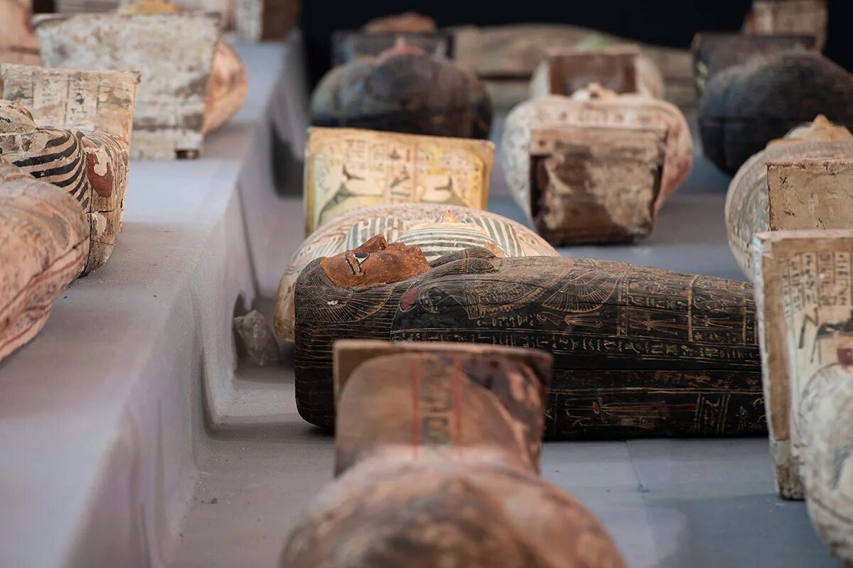 Найден каир. Археологические находки мумии Египта. Саркофаг египтянки ташет. Необычные находки в Египте.