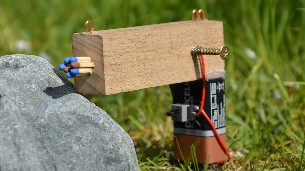 How to make power. How to make a gun. match gun. make real gun. how to make.