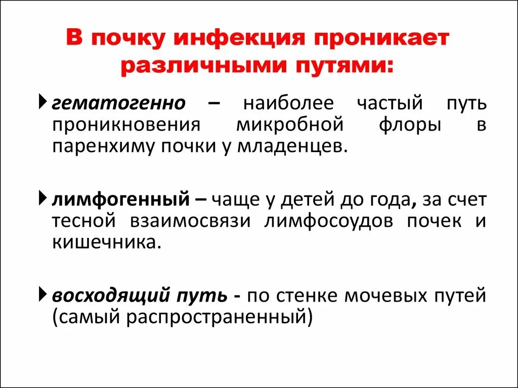 Пути проникновения инфекции в почку при пиелонефрите. Пути проникновения инфекции в почеи. Гематогенный путь проникновения инфекции в почки. Пути попадания инфекции в почки.