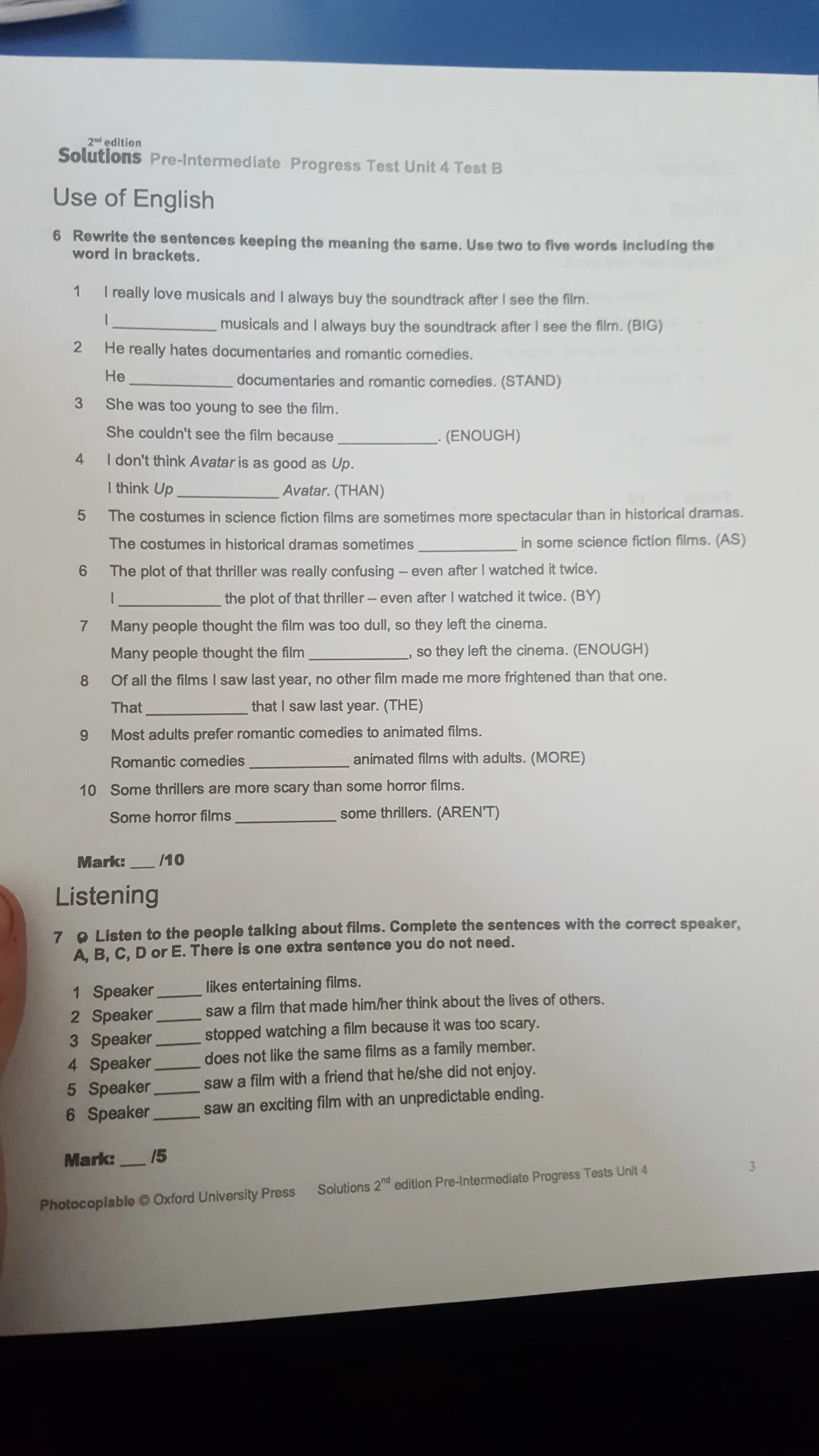 Тест solutions pre-Intermediate. Solution pre Intermediate Tests ответы Unit 2. Solutions pre Intermediate ответы. Solutions pre-Intermediate 3rd Edition. Pre intermediate test 3