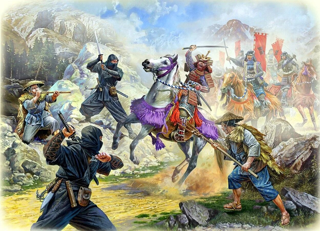 Командиры самураев. Войско самураев. Командиры самураев 1/72 звезда. Самурай против ниндзя. Армия самураев.