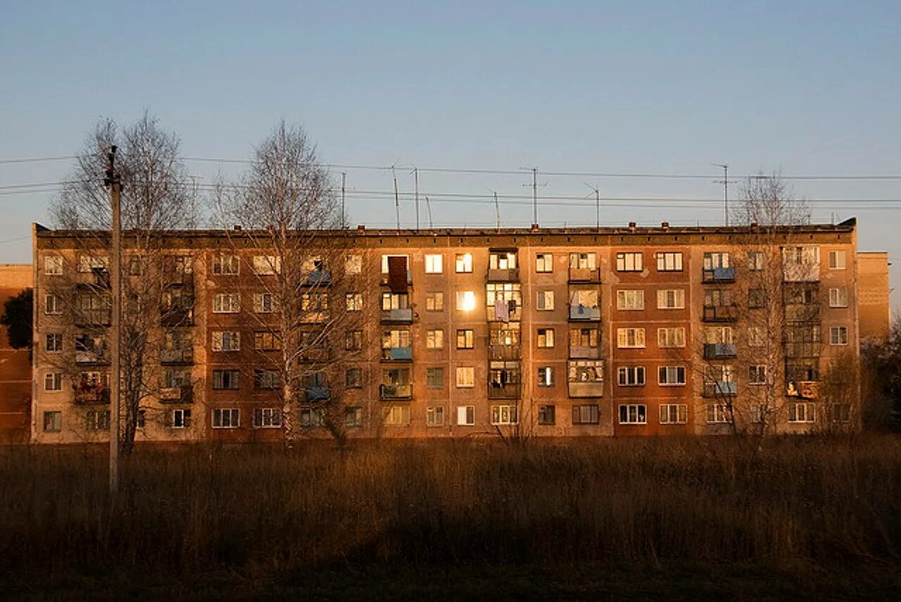 Хрущевка. Пятиэтажки. Пятиэтажка хрущевка. Вид на хрущевки.