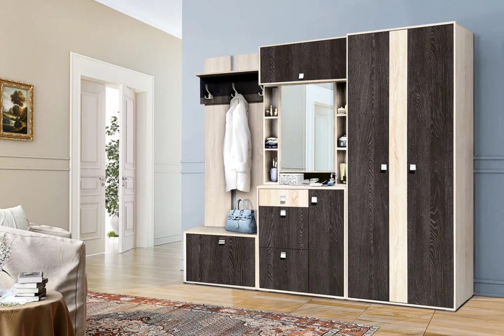 удобная стильная прихожая. модульная прихожая монако зарон. мебельный фонд прихожая берген. фабрика зарон прихожая монако. модульная прихожая хельга.
