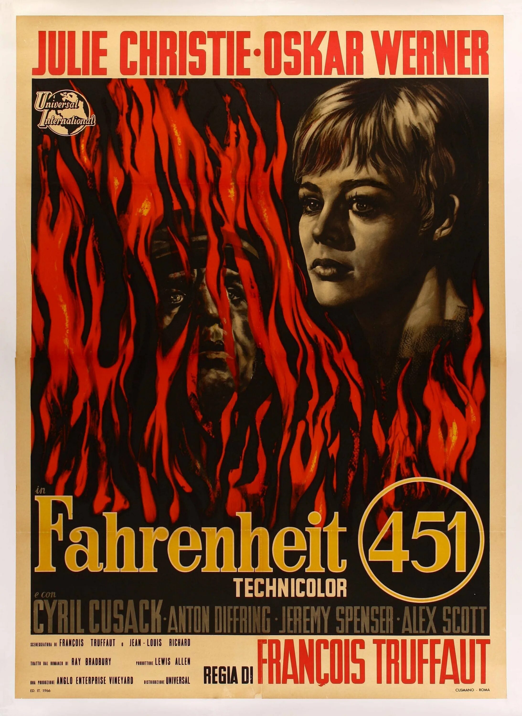 Fahrenheit 451 1966. 451 градус по фаренгейту 1966