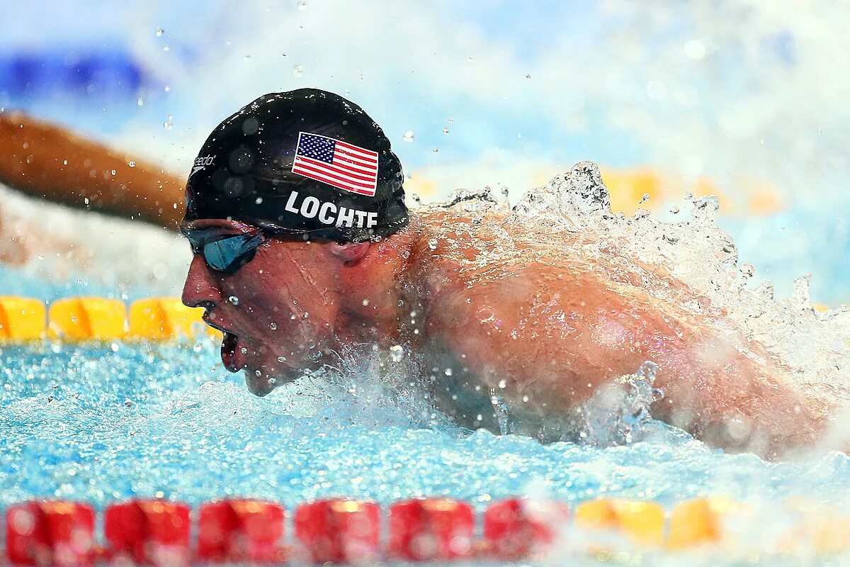 Плавание каждый день. Ryan Lochte. Лохте пловец.