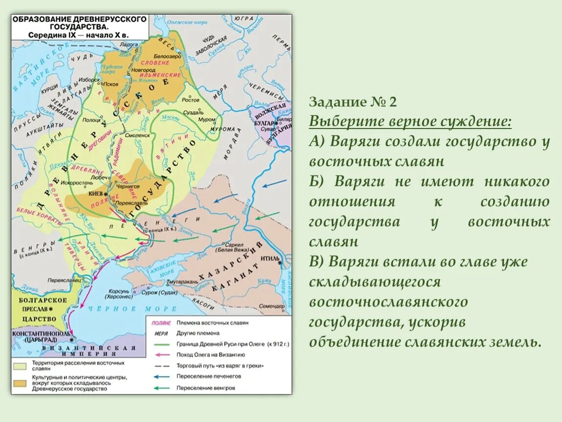 Карта древнерусского государства. Границы древнерусского государства. Образование древнерусского государства. Становление древнерусского государства. Вопрос образования древнерусского государства