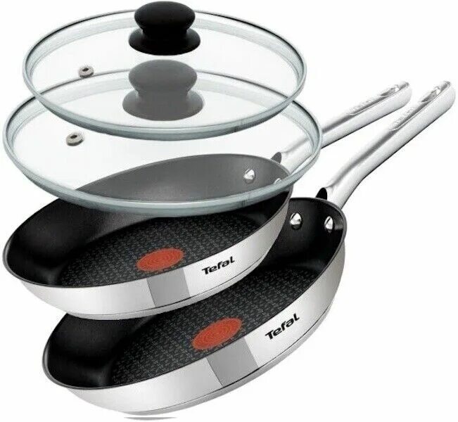 Набор сковородок сковородок Тефаль. Tefal e3030474. Набор Tefal 24, 28см сковороды. Tefal illico набор. Купить тефаль 24