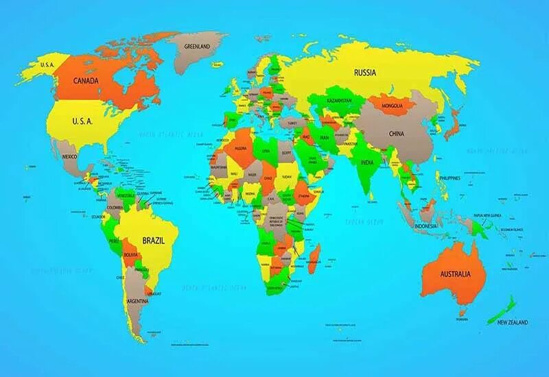 Страны принимающие карту мир 2024