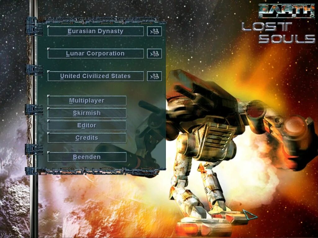 Как установить сборку lost souls. Земля 2150. earth_2150_lost_souls игра. earth 2150 игра.