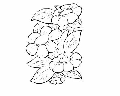 8 из цветов раскраска