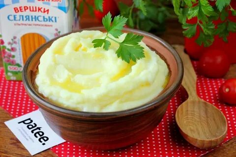 Пюре приготовление со сливками