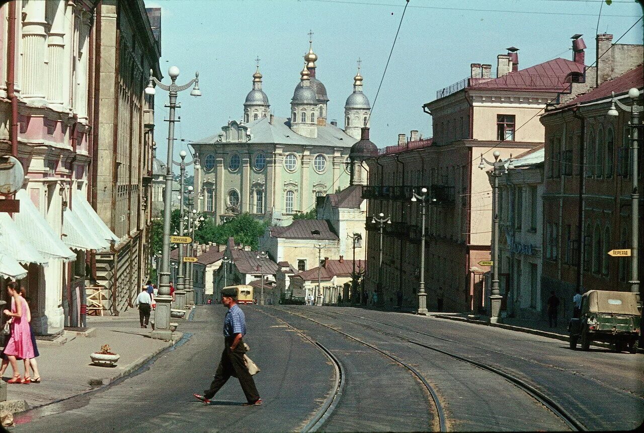 Большая Советская улица Смоленск. Смоленск СССР. Смоленск в 1960е. Смоленск 80-е годы.