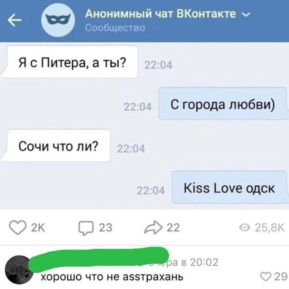 Анонимная переписка