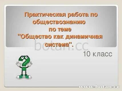 Практическое обществознание