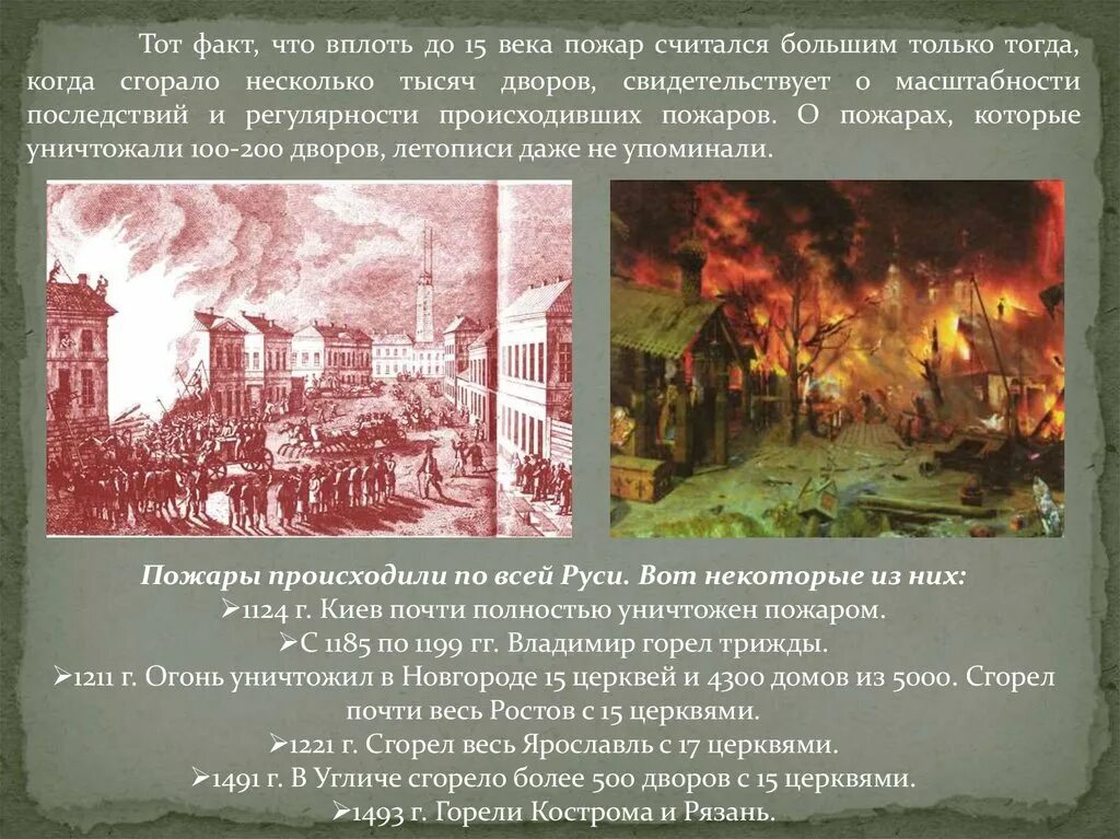 История сгорела. Пожар 15 века. История пожаров на Руси. Самые большие пожары 15 века в России. Большой пожар в 1124 году.