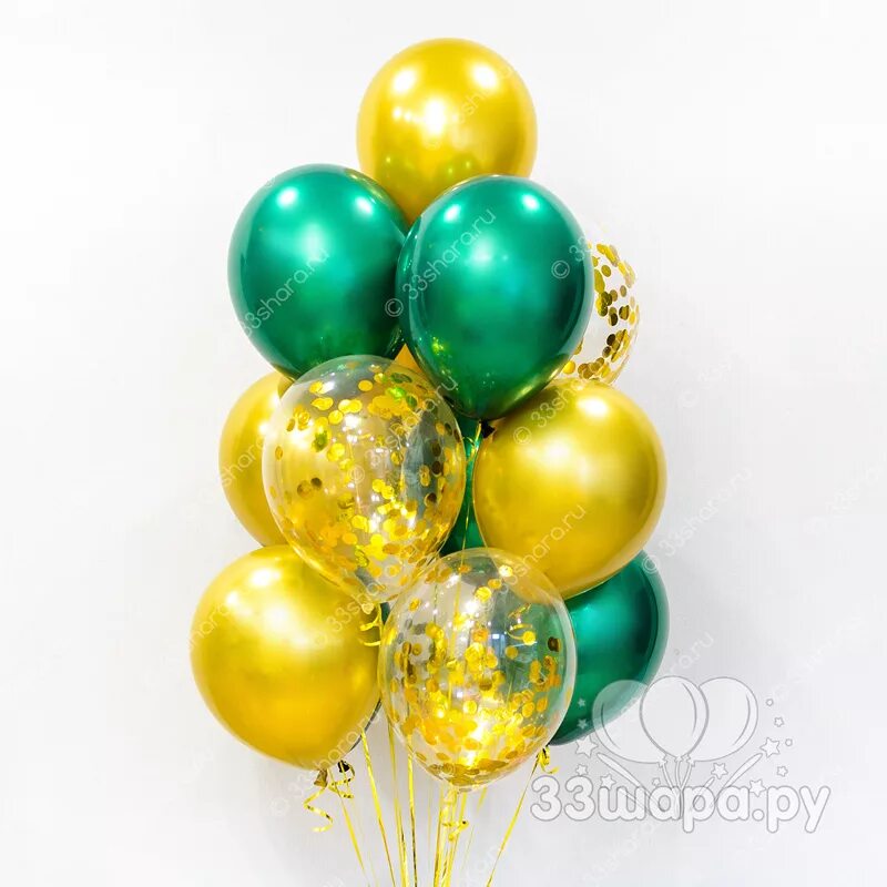 Золотой шар зеленый шар. Шары зеленые с золотом. Латексные шары хром агат конфетти. Фонтан из шаров зеленый. Шары изумрудного цвета.