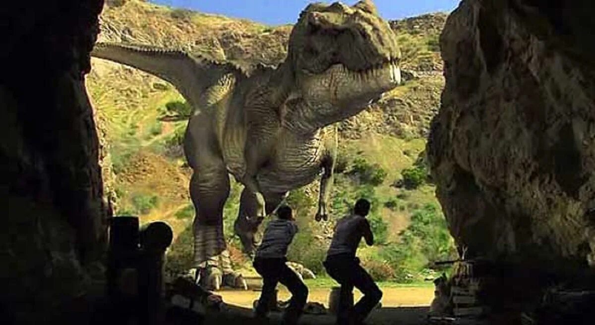 Затерянный мир 2009 Тираннозавр. Путешествие к центру земли Гиганотозавр.