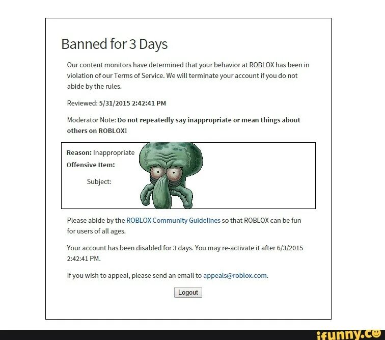 Roblox баны. Roblox бан. Аккаунт заблокирован РОБЛОКС. Забанили аккаунт в РОБЛОКС. Ban ban РОБЛОКС.