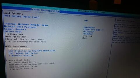 Boot order