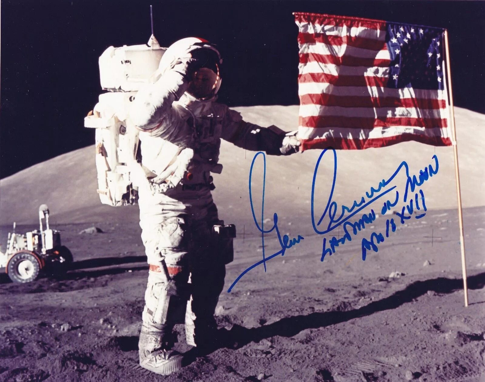 Armstrong on the moon