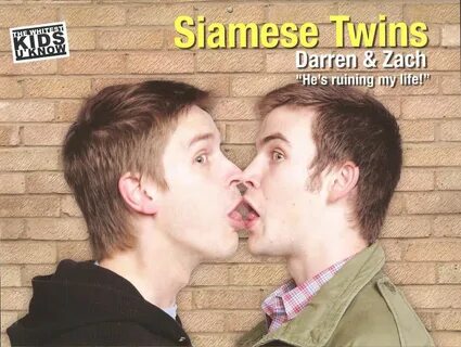 Slideshow gay siamese twins meme.