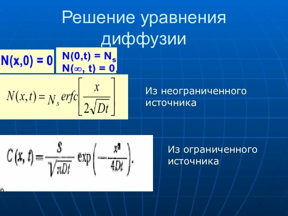 Формула фика. Решение уравнения диффузии. Укажите основное уравнение, описывающее процесс диффузии.. Основное уравнение диффузии. Решение одномерного уравнения диффузии.