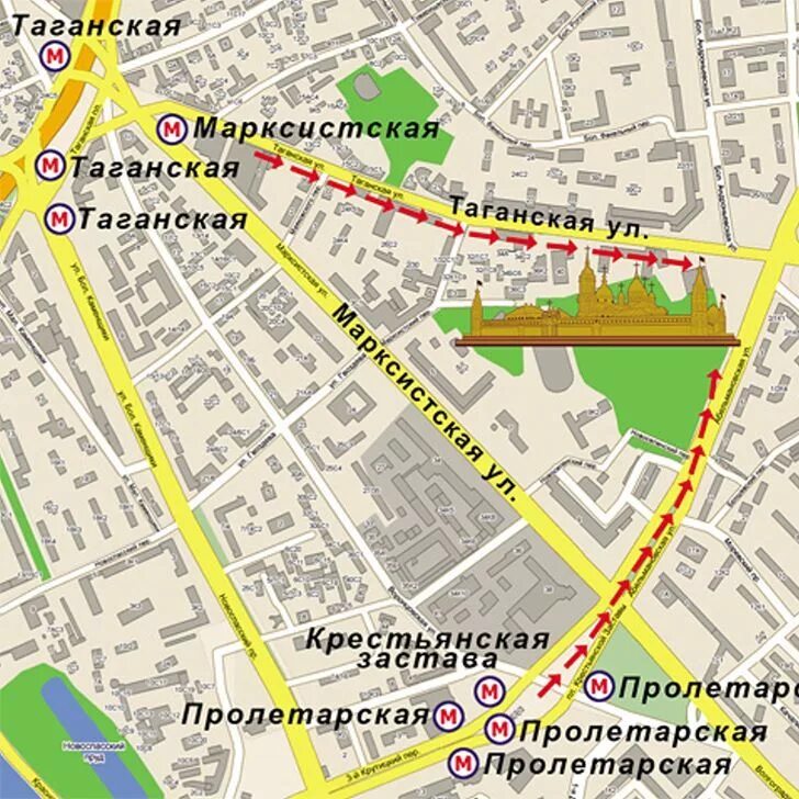 Где находится матушка