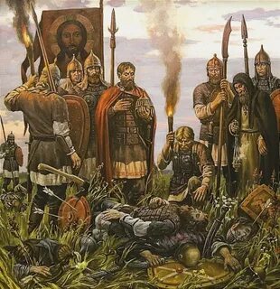 Картина русский воин