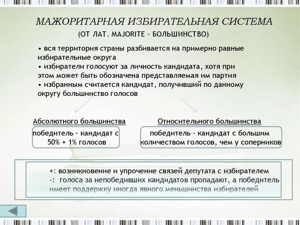 Мажоритарная система политических выборов. Мажоритарная избирательная система. Признаки мажоритарной системы. Выборы мажоритарная система. Признаки мажоритарной избирательной системы.