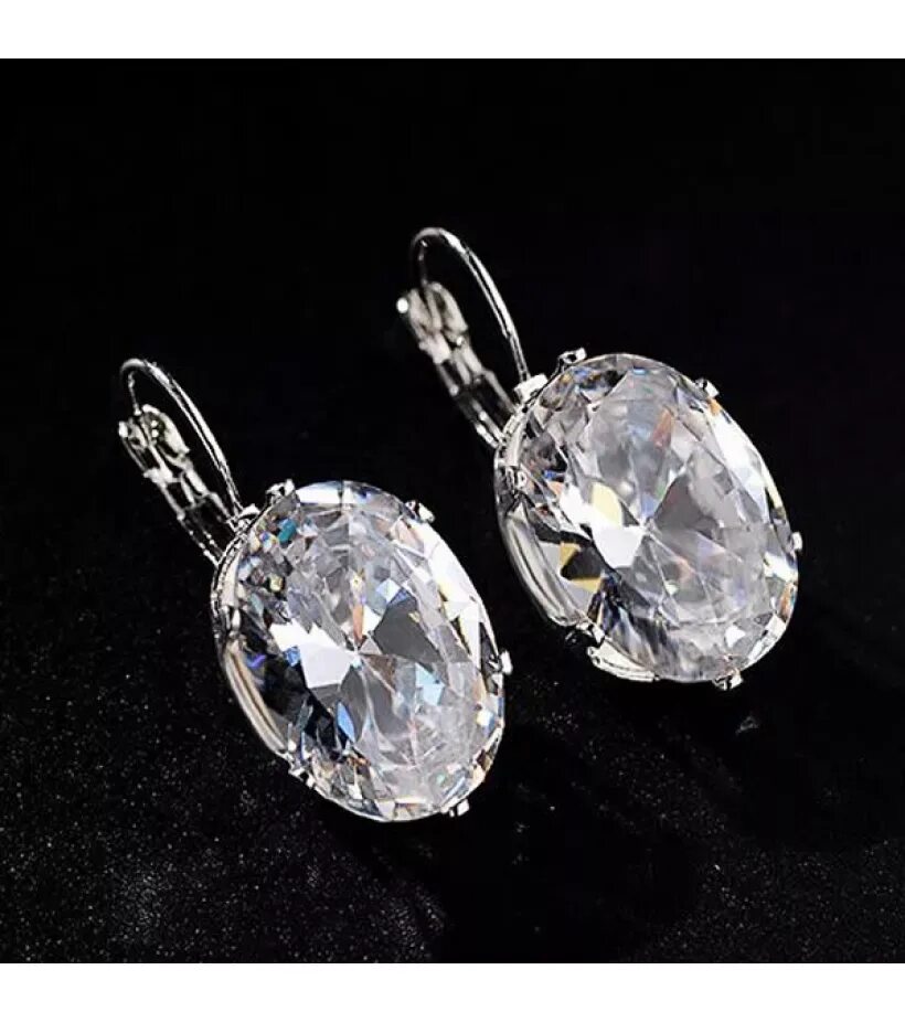 Купить серьги с крупным камнем. Cubic Zirconia серьги. Серьги серебро циркон топаз 6000005276916. Серьги с кристаллами Swarovski Zirconia. Серьги с цирконом и фианитом в серебре.