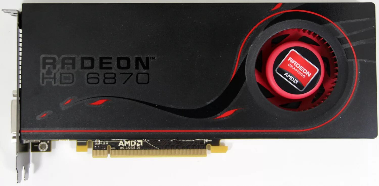 Видеокарта AMD Radeon 6800.