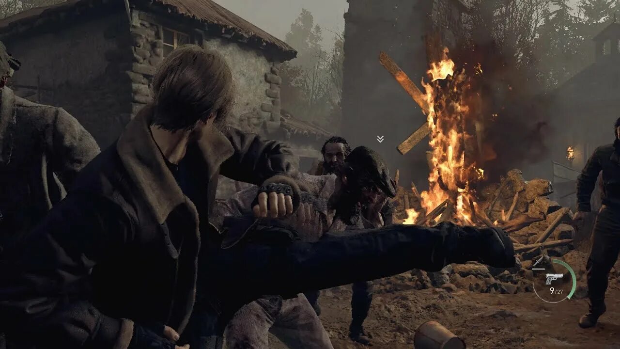 Resident evil 4 village. Resident evil village 1. Резидент 4 деревня. Resident evil 4 village. Леон кеннеди резидент 4 ремейк.