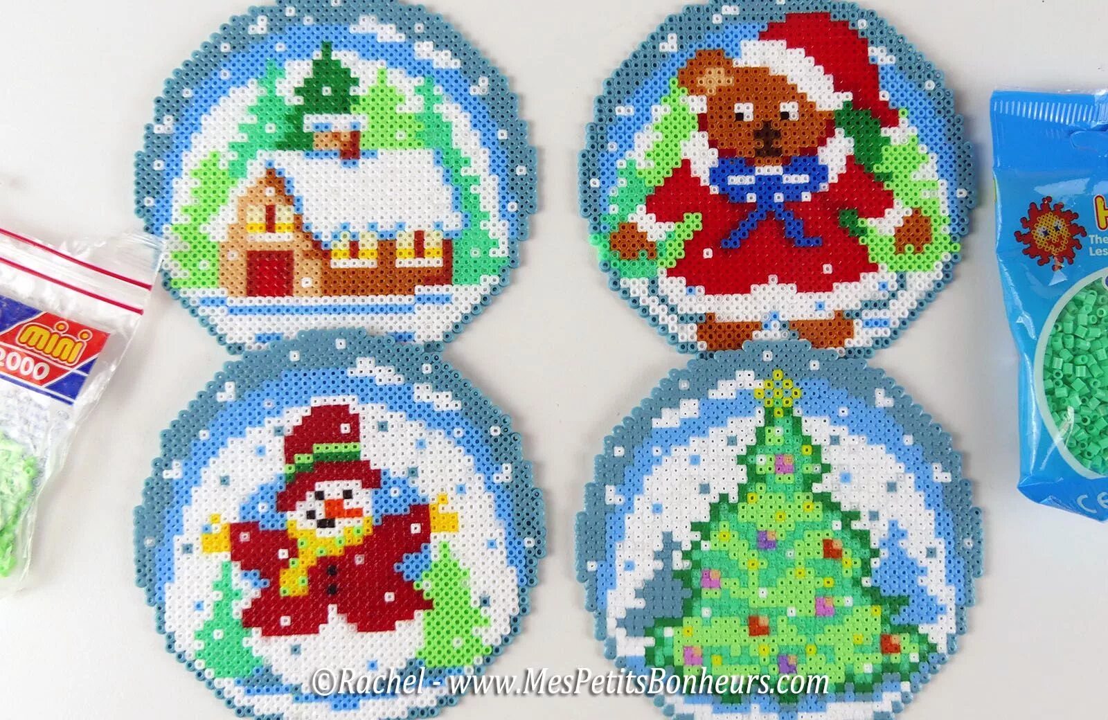 Christmas reindeer perler bead pattern Hama beads christmas, Perler beads, Beadi